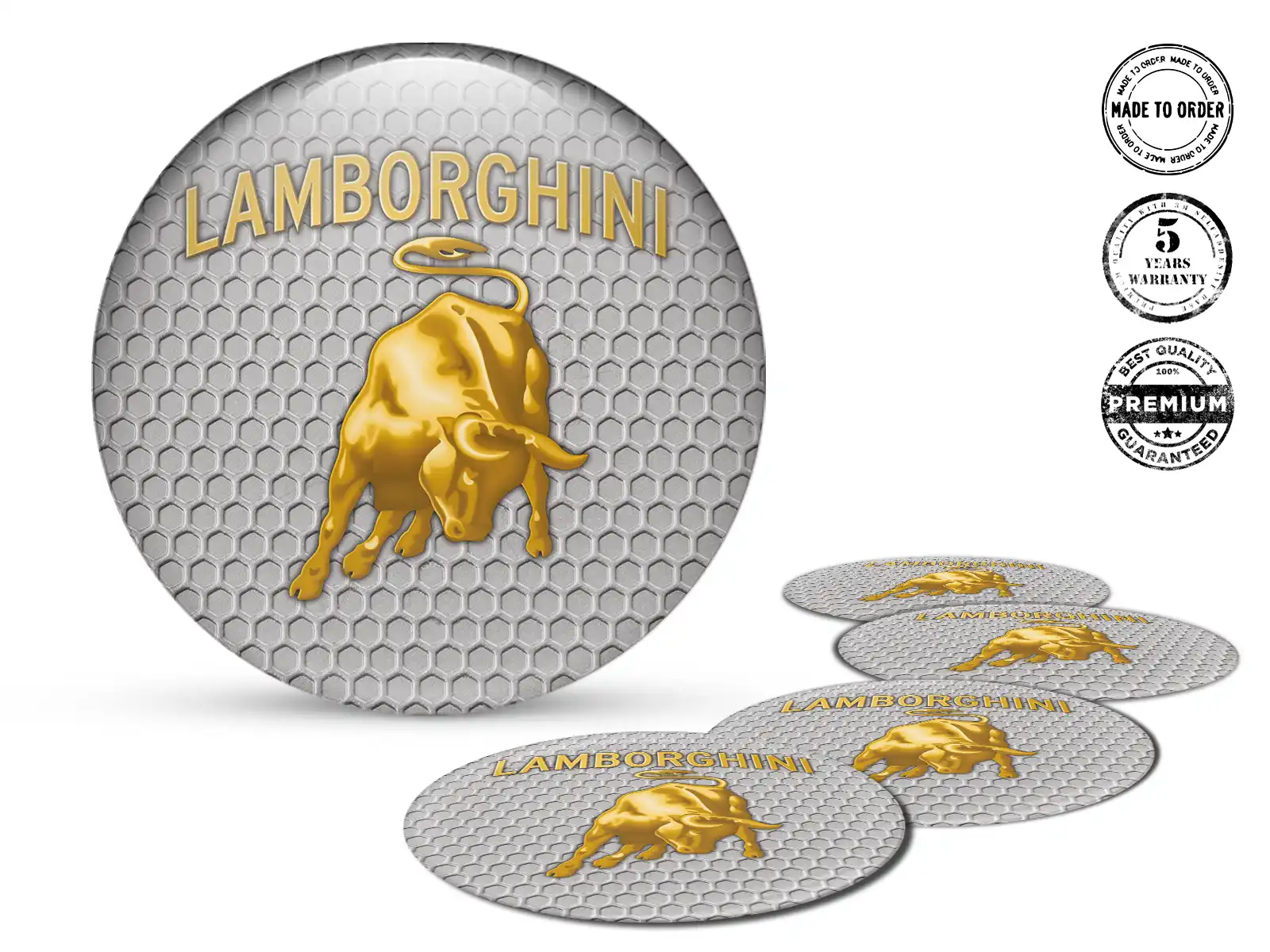 Lamborghini Adesivi Cupola Epox Emblemi Auto Lusso